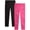 Black/Pink, variant on Girls’ Jeans – 2 Pack Stretch Denim Pull-On Skinny Fit Jeggings (7-16)