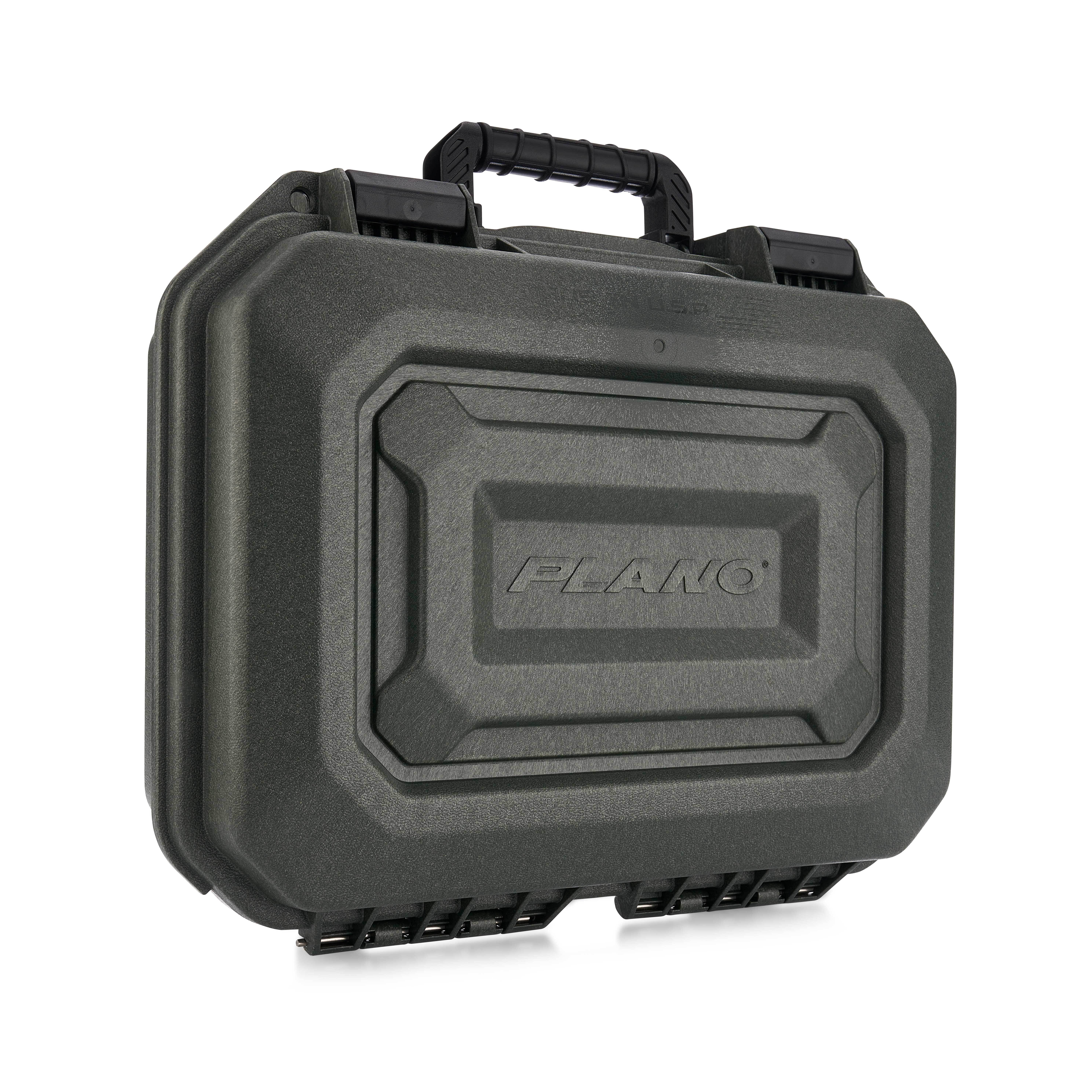Plano All Weather 2 Two-Pistol Case, Weather Resistant Travel Gun Case