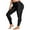 Black, variant on Sociala Women's Full Length Swim Pants with Pockets Tummy Control Swim Bottoms UPF 50+