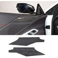 thumbnail image 4 of TINKI Real Carbon Fiber Inner Door A Pillar Lower Panel Sticker Compatible with Chevrolet Corvette C8 2020-2023, Inner Door Panel Armrest Cover Trim, 4 of 9