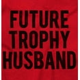 thumbnail image 2 of Future Trophy Husband Engagement Hoodie Hooded Sweatshirt Men Brisco Brands M, 2 of 6