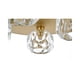 thumbnail image 5 of Lámpara de techo Elegant Lighting Graham de 4 luces, hierro dorado, 5 of 8