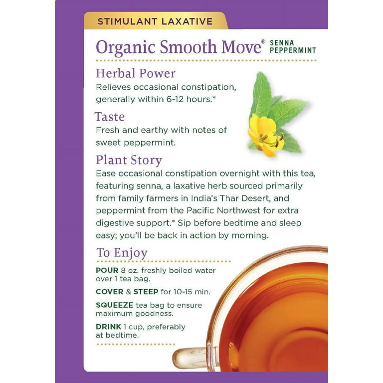 Traditional Medicinals Organic Smooth Move Peppermint Tea, 16 ct - Kroger