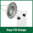 thumbnail image 3 of Nature's Way Deluxe Wild Bird and Finch 1.4 qt Metal/Plastic Easy Clean Tube Bird Feeder 4 ports, 3 of 6