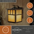 thumbnail image 2 of Vaxcel - Mission 1-Light Outdoor Wall Sconce in Mission and Lantern Style 9.5, 2 of 5