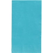 Amscan Beautiful Big Party Pack Caribbean Guest Paper Towel Party Supply (40 Pack), 4-1/2 x 7-3/4", Blue