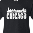 thumbnail image 4 of Inktastic Chicago Skyline Grunge Youth T-Shirt, 4 of 5