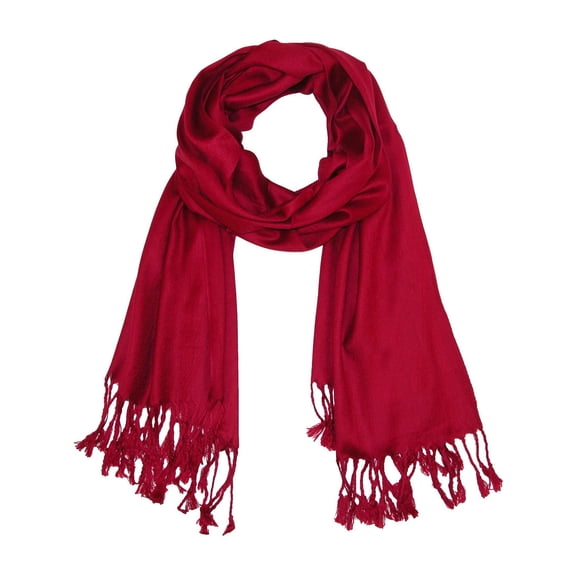 CTM  Classic Pashmina Style Shawl Wraps (Women)