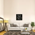 thumbnail image 3 of Global Gallery's 'Inspirational Collage IV French on Black' by Daphne Brissonnet Stretched Canvas Wall Art, 3 of 4