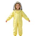thumbnail image 3 of SNKSDGM Kids Full Body Beekeeping Suit with Mesh , Zip Up Multi Pocket Protective Coverall for 7-12 Years Old YE1 7-9Years, 3 of 9