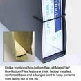 thumbnail image 3 of Ultimate Office MagniFile™ Hanging File Folders (Black, 2" Box Base, set 2), 3 of 8