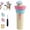b, variant on Automatic Cat Teaser Launcher, Fuzzy Ball Launchers Funny Cats Enrichment Toys, for Bored Kittens Adult Multi Pet Households