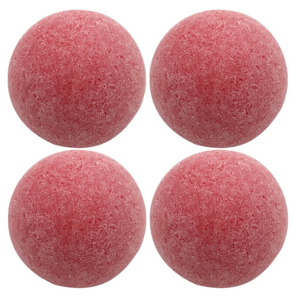 KAKOWELY table de Baby-Foot 4 Pcs 36mm Rouge Mat Ballons de Soccer de table de Baby-Foot Prise Améliorée pour Jeu Compétitif Idéal pour la Maison l'École et les Lieux de Divertissement Accessoire de Jeu de table