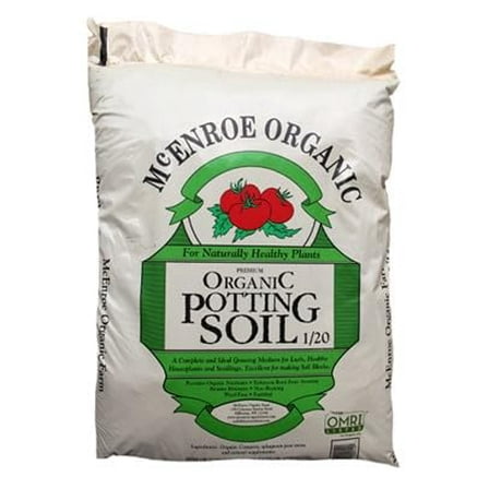 Premium Organic Potting Soil - OMRI Listed 35lbs