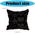 thumbnail image 5 of Misright Halloweens Sheer Cushion Cover Plush Decorative Pillow Cover, 5 of 9