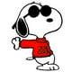 thumbnail image 2 of Kunmingshisd Etiqueta Engomada del Coche Snoopy Woodstock Peanuts Comics Calcomanía Linda para tabletas, portátiles, monopatín, 2 Piezas, 2 of 5