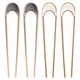 thumbnail image 4 of ColoMX Horquillas para el cabello en forma de U para mujer, horquillas de Metal francesas para el cabello, horquillas para el cabello, moldeadores de moño, Accesorios para peinados para moños, 4 Uds., 4 of 8