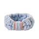 thumbnail image 2 of Minnieouse Bandas para el cabello Bowknot de cara ajustable Coral Fleece Diadema deportiva Accesorios de peinado para maquillaje de spa Cuidado de la Ropa, zapatos y accesorios Miscelánea Azul claro Minnieouse AP010837-13, 2 of 6