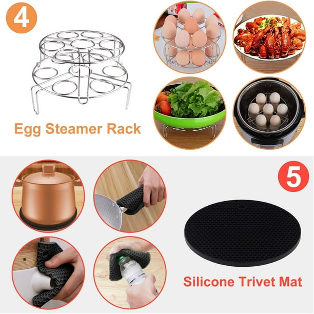 8x Instant Pot Accessories Set Steamer Basket for Insta Pressure