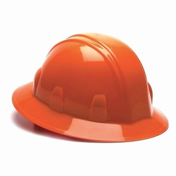 Hard Hat, SL, Polyethylene, 4 Point Ratchet, Type 1, Class E, Orange