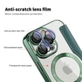 thumbnail image 6 of TECH CIRCLE for iPhone 15 Case 6.1" 2023, Clear Back Flip Wallet Phone Case with RFID Blocking Card Slots & Camara Lens Protector, Compatible with MagSafe, Magnetic Slim PU Leather Classic Case, Green, 6 of 8