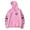 pink, variant on Bailey Sarian "Suspish Salmon" Merch Unisex Cotton-Blend Long Sleeve Casual Pullover Hoodie