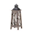 thumbnail image 1 of Home Locomotion 849179027414 Watchtower Wood Candle Lantern, 1 of 1