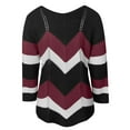 thumbnail image 3 of Vedolay Cute Sweaters Womens Sweaters Causal Long Sleeve V Neck Lightweight Pullover Top, S, 3 of 4