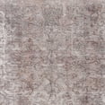 thumbnail image 1 of Ahgly Company Machine Washable Indoor Square Traditional Rose Dust Purple Area Rugs, 3' Square, 1 of 7