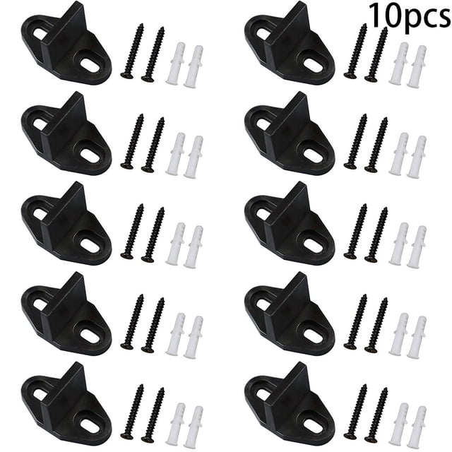 2/4/10 Pcs Barn Door Hardware Floor Guide Sliding Door Floor Mounted Bottom Guide