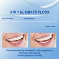 Ultimate Dental Floss for Braces 60 PreCut Strands Efficient