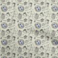 thumbnail image 1 of oneOone Cotton Poplin Beige Fabric English Breakfast Sewing Fabric By The Yard Printed Diy Clothing Sewing Supplies 42 Inch Wide, 1 of 6