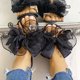 thumbnail image 4 of Pantuflas de playa planas con diamantes y puntera con nudo de lazo para mujer Wmkox8yii ytu3259, 4 of 8