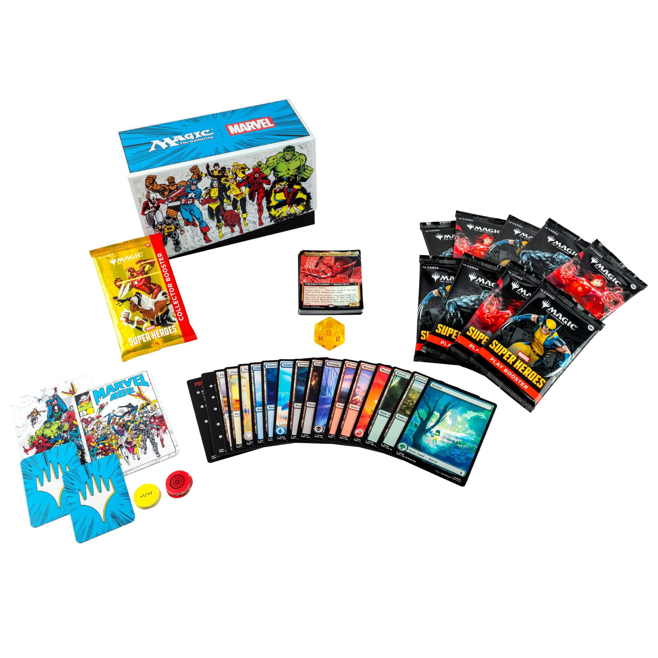 Magic: The Gathering Trading Card Games Marvel Super Heroes Bundle Gift Edition