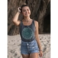 thumbnail image 2 of Pipeline Waveflower Mandala Graphic - Women's Racerback, 2 of 4