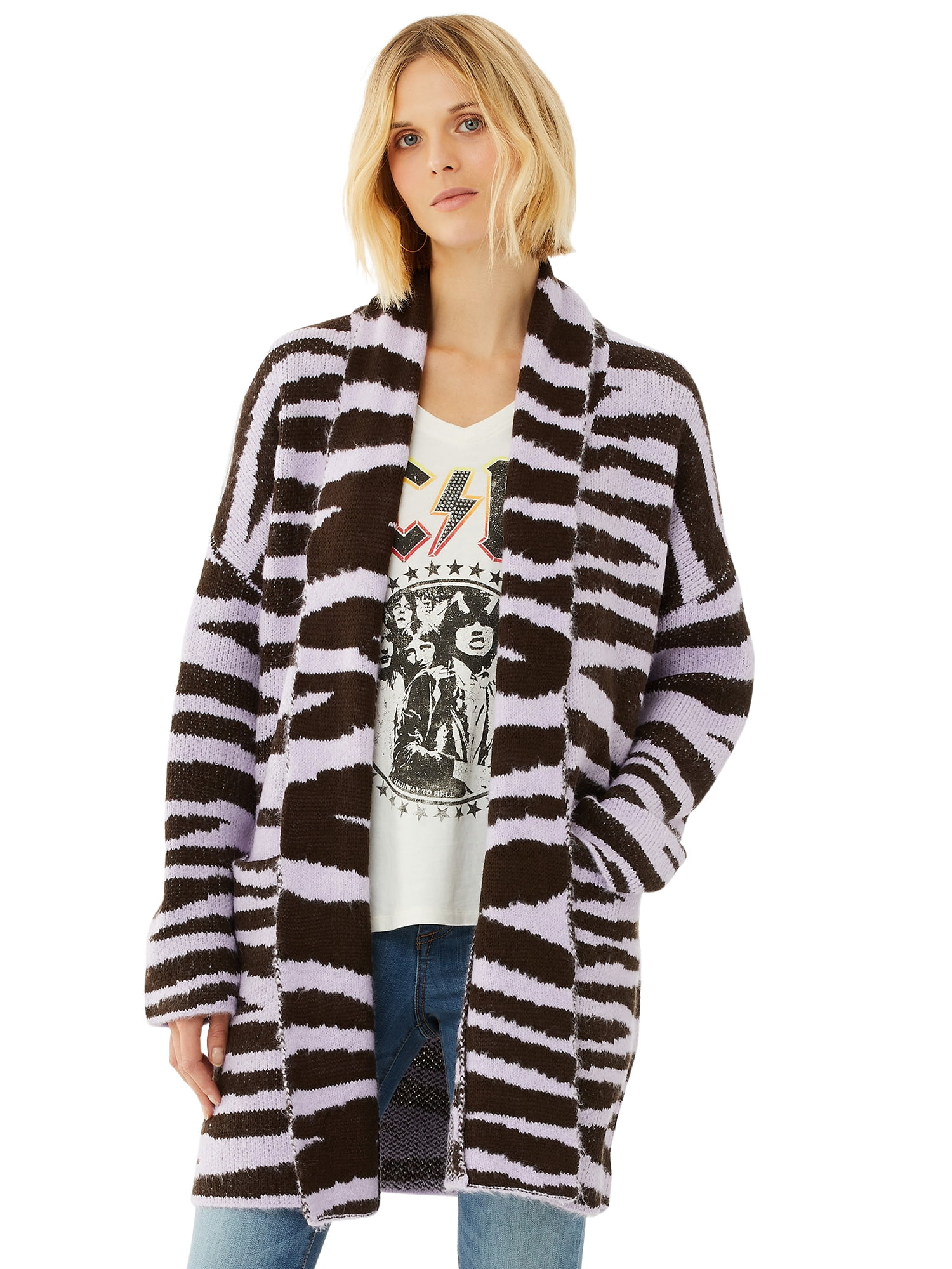 long cardigan sweater walmart