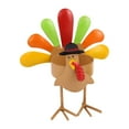 thumbnail image 4 of Colorful Turkey Tea Light Candle Holder Fall Decorations Home Decor for Kitchen Standing, 4 of 9