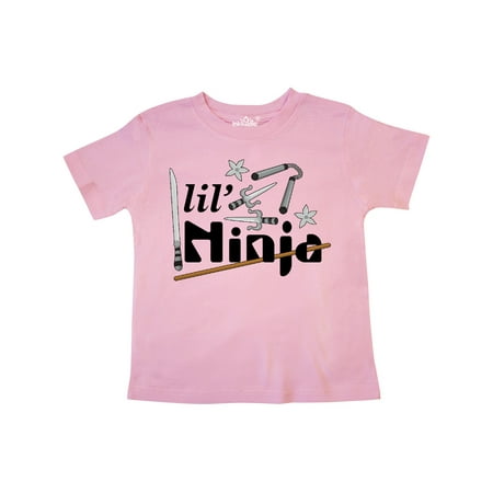 

Inktastic Lil Ninja Gift Toddler Boy or Toddler Girl T-Shirt
