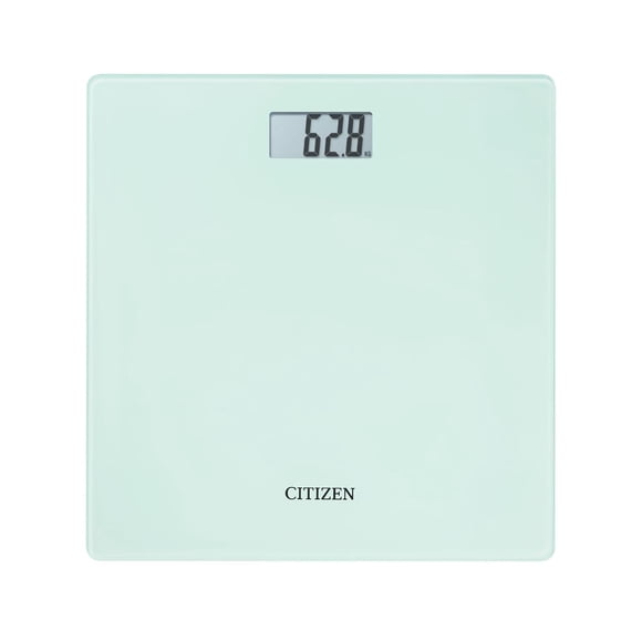 CITIZEN HMS324 - Báscula digital blanca para cuerpo, diseño delgado, comparable con el resultado de