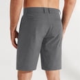 thumbnail image 4 of Domuza Golf Shorts Men Classic-Fit Casual Comfy Shorts 2026 New Fashion Lightweight Dressy Travel Shorts with Pockets Gray XL, 4 of 4