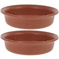 thumbnail image 1 of CIMAXIC 2 Pcs Plateau pour Plantes en Pot Plastique Rond pour Protection de Sol, 1 of 7