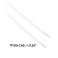 thumbnail image 3 of INSPIRE CHIC Round Rope Shoelaces Thick Cotton Solid Shoe Laces for Sneakers Boot 1 Pair 160cm/62.99" Pure White, 3 of 4