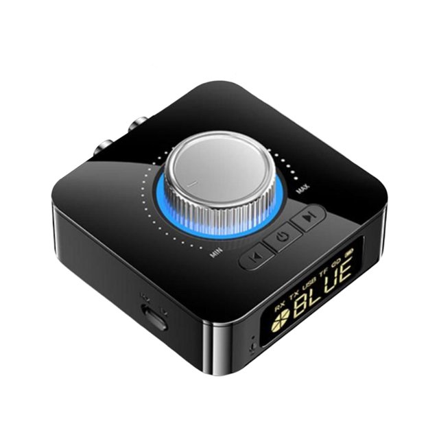 Transmisor de Audio Bluetooth CUTICAT Receptor Adaptador HiFi AUX RCA 73x67x30mm
