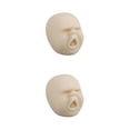 thumbnail image 2 of Vogacara 1 pieza nueva bola de ventilación juguetes antiestrés rostro humano sorpresa emoción relajante aliviar el estrés juguetes para adultos niños Blanco Numero 3 2piezas Vogacara CBP027911, 2 of 5