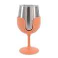 thumbnail image 6 of Camco Life is Better at The Campsite Camper/RV Wine Tumbler | Kitchen Grade Stainless Steel, Navy and Peach, 2-Pack (51917), 6 of 14