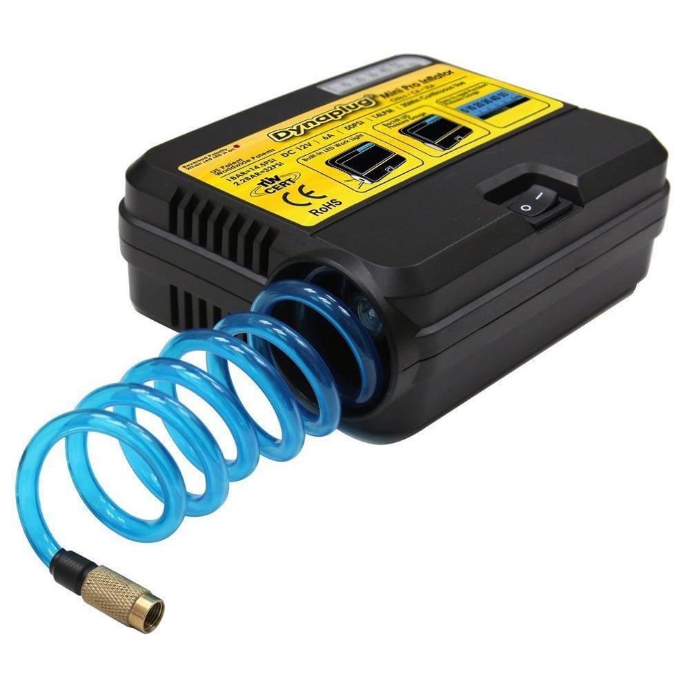 Dynaplug Mini Pro Inflator GT Tire Pump 12 Volt
