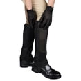 thumbnail image 2 of TuffRider Ladies Double Up Air Mesh Half Chap and Glove Set Black X-Large, 2 of 7