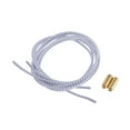 thumbnail image 2 of Shoelaces Lock - Elastic Reflective Shoelaces for Sneakers White, 2 of 8