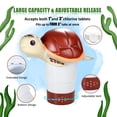 thumbnail image 3 of MKLZ Chlorine Floater,  3" Pool Floating Chlorine Dispensers for Hot Tub (Turtle), 3 of 7