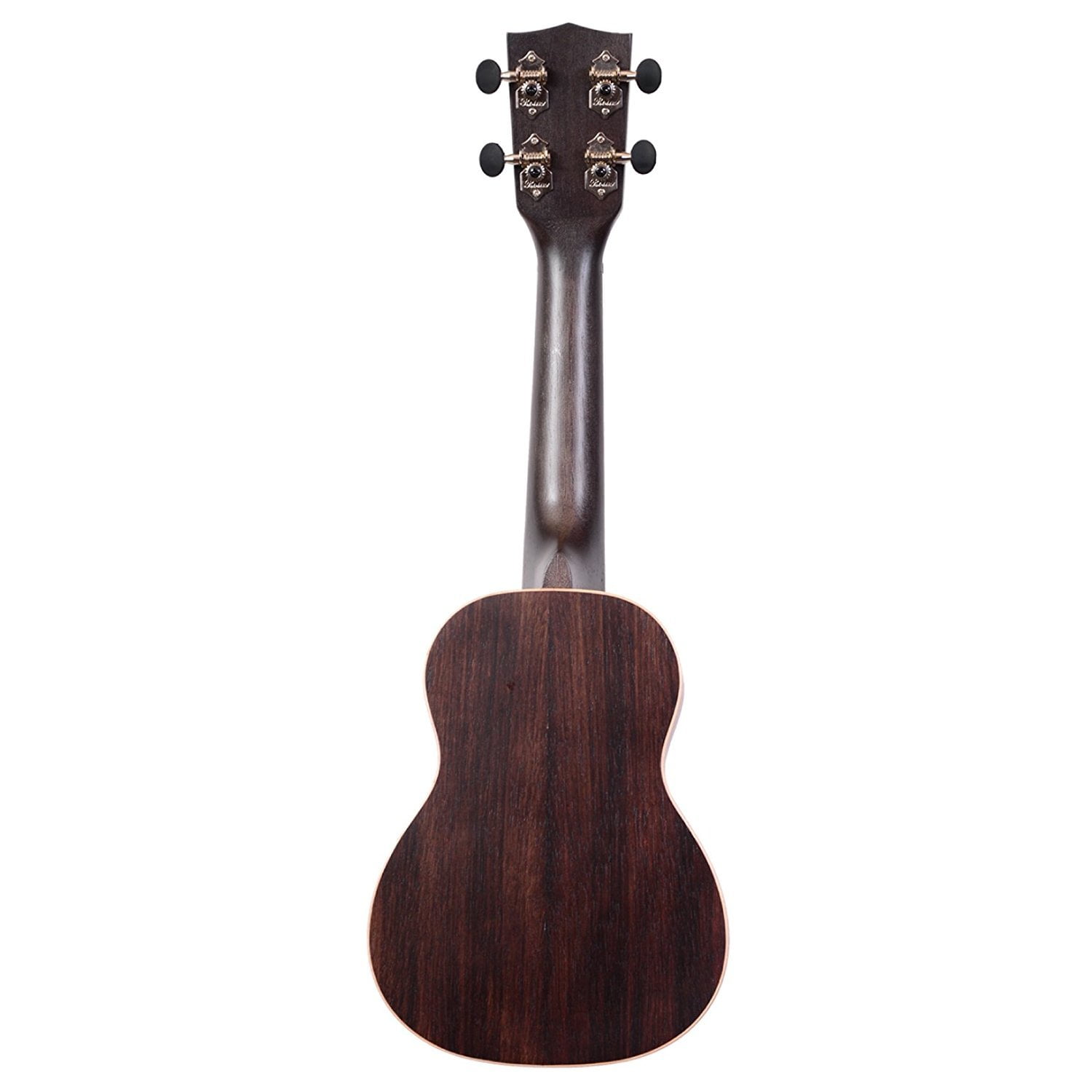Kala KA-EBY-S Striped Ebony Soprano Ukulele Bundle with Hard Case, Tuner, Austin Bazaar Instructional DVD, and Polishing Cloth